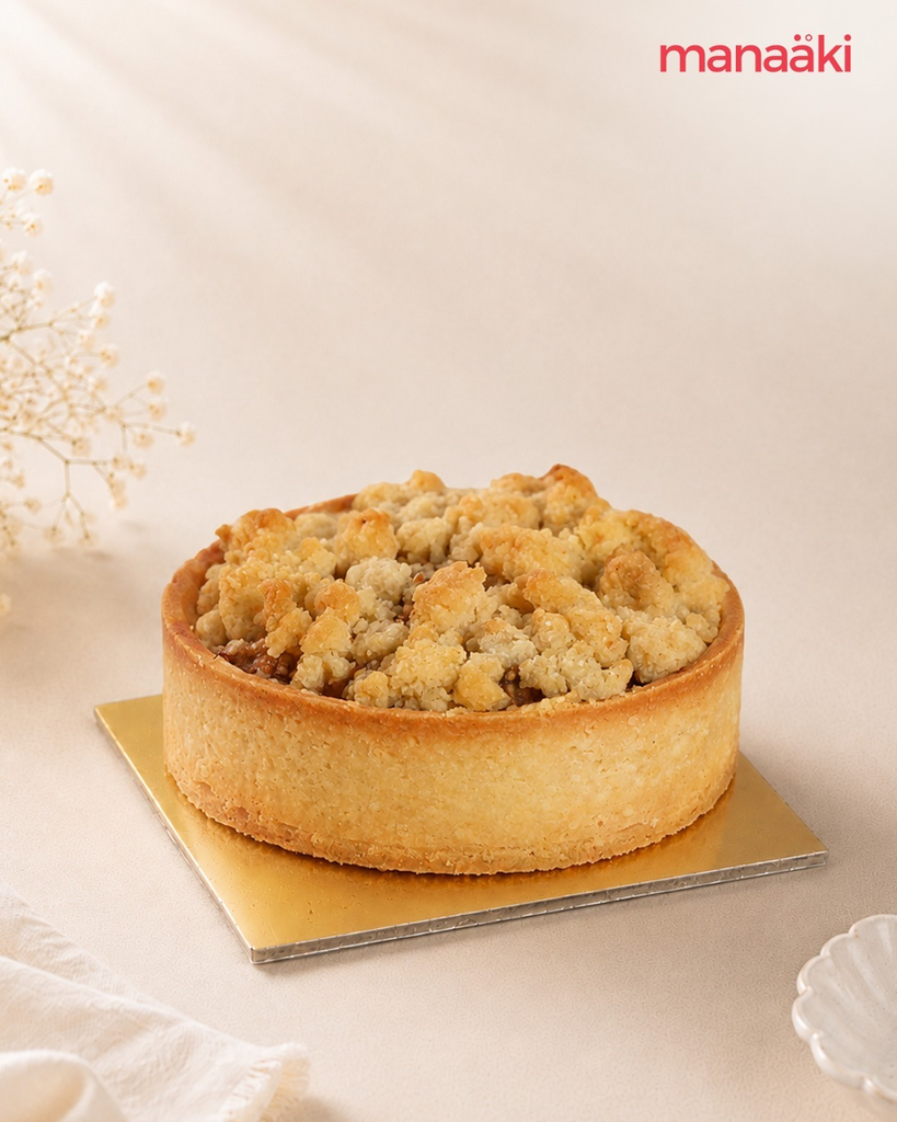 Tartelette banane crumble